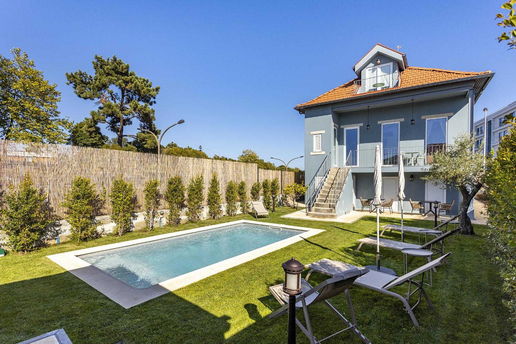 Douro Prestige Urban Retreat With Shared S-Pool & Gym Villa Porto Ngoại thất bức ảnh